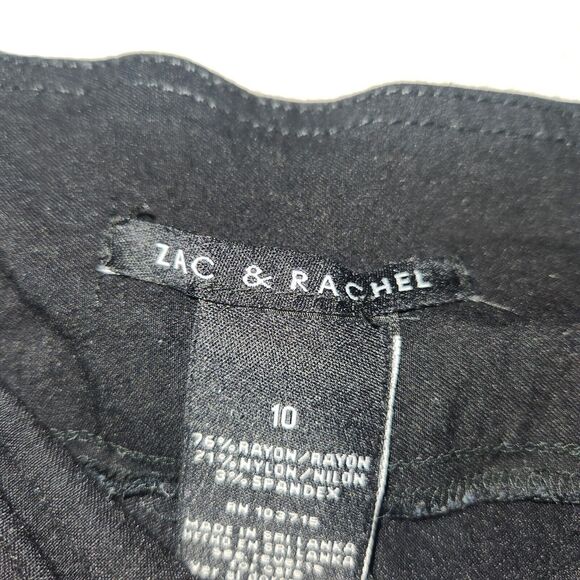 Rachel‎ Zoe Women's Short Mini Skirt Stretch Size 10 Pockets Skort - Picture 3 of 4